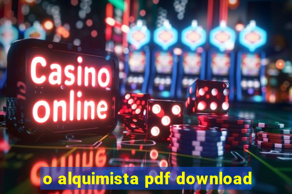 o alquimista pdf download